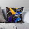 Tuk Tuk Thailand Square Pillowcase Polyester Linen Velvet Creative Zip Decorative Pillow Case Room Cushion Cover Wholesale