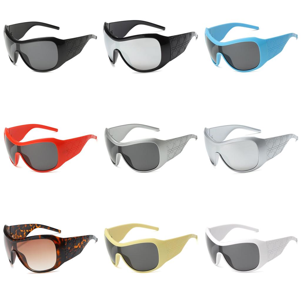 Oversized Cat Eye Sunglasses With Uv400 Polarized Pc Frames For Fashion And Travel
