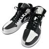 WMNS AIR JORDAN 1 MID SE DR0501-101 Sneakers Black Mens JP27.5 EU43 US9.5 Used