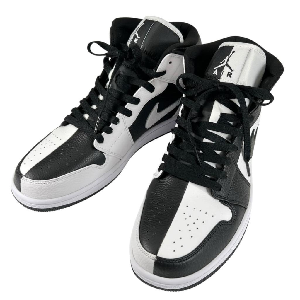 Nike WMNS AIR JORDAN 1 MID SE DR0501-101 Sneakers Black Mens JP27.5 EU43 US9.5 Used