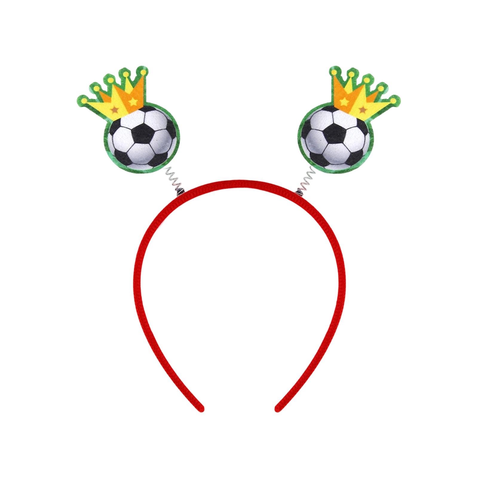 Football Birthday Party Decoration Cheering Headpiece  Football Watching Party Props