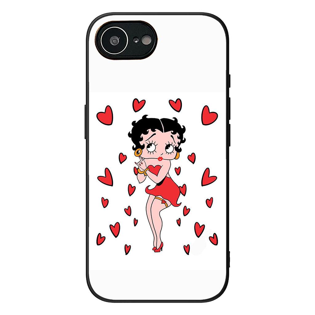 

for Motorola Moto G04 G13 G14 G22 G23 G20 G32 G34 G35 G64 G82 G84 G53 G60 G72 E14 E15 E13 Case Women B-Bettys Girls B-Boops Motorola Moto E14
