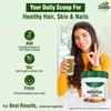 Zandu Plant Based Biotin Plus Powder 200 g Ayurvedic Hair Skin Nail Nutrition Blend With Sesbania Gluten Free Supplement