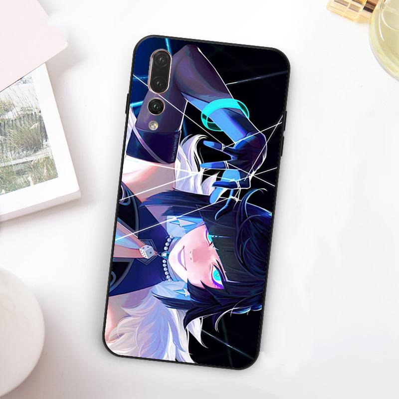 Yelan Genshin Impact For Huawei Nova Y60 Y70 Y90 Y72 Y73 Y61 Y91 7i 8i 11i 12i 12s 9 10 SE P20 P30 P40 Lite Case