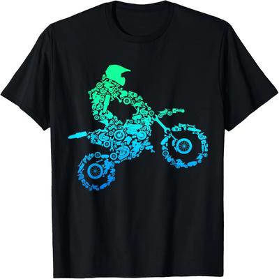 Crossmotorrijder Motocross Enduro Dirt Biken Cadeau T-shirt