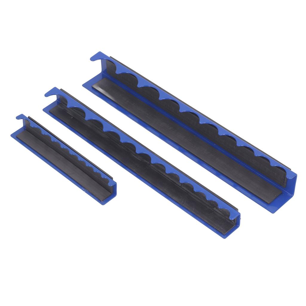 3 Pcs Magnetic Socket Organizer CR V Steel 1 2 3 8 1 4 Magnetic Socket Holder for Workshop