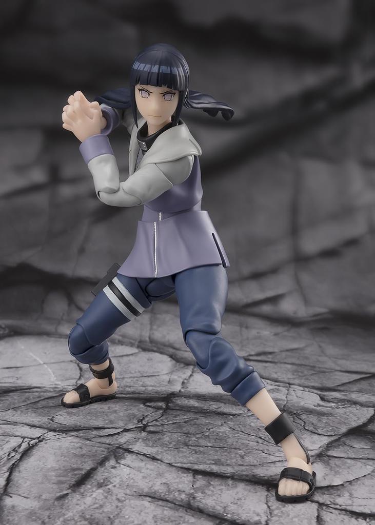 TAMASHII NATIONS NARUTO Shippuden Hinata Hyuga White 135mm PVC ABS painted movable figure S.H.Figuarts -Noble Eyes- Approx. &