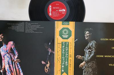 LP deska DIONNE WARWICKE - Zlatá hodina Dionne Warwicke Vol. GH18SPROMO SCEPTER Japonsko Obi Soul/Funk Použité