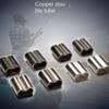 Wire Crimp Connector Line Crimping Sleeves Oval Double copper Tube 2025 Fishing Wire Tube
