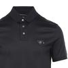 Emporio Armani Ss22 Solid Color Logo Short Sleeve Polo Shirt Men Tops Dark-Blue 3L1FFZ-1JUVZ-0920