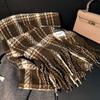 New Mohair Maillard Scarf Autumn and Winter Korean Premium Versatile Imitation Cashmere Warm Shawl