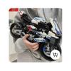 New Motorcycle Building Bocks Simulation Motorcycle Model Decoration Assembly Model Difficult Toy Boy Educational Creature Gifts
