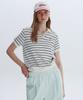 Clove [26Sm Clove] Stripe Logo Polo Shirt (Ivory)
