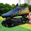 New Men Kids Soccer Shoes Cleats Football Boots Sports Long Studs Shoes for Training Competition