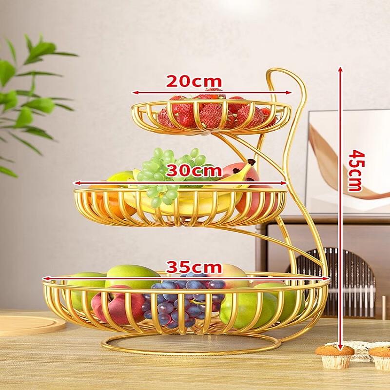 Ruhan Light Luxury Fruit & Candy Plate