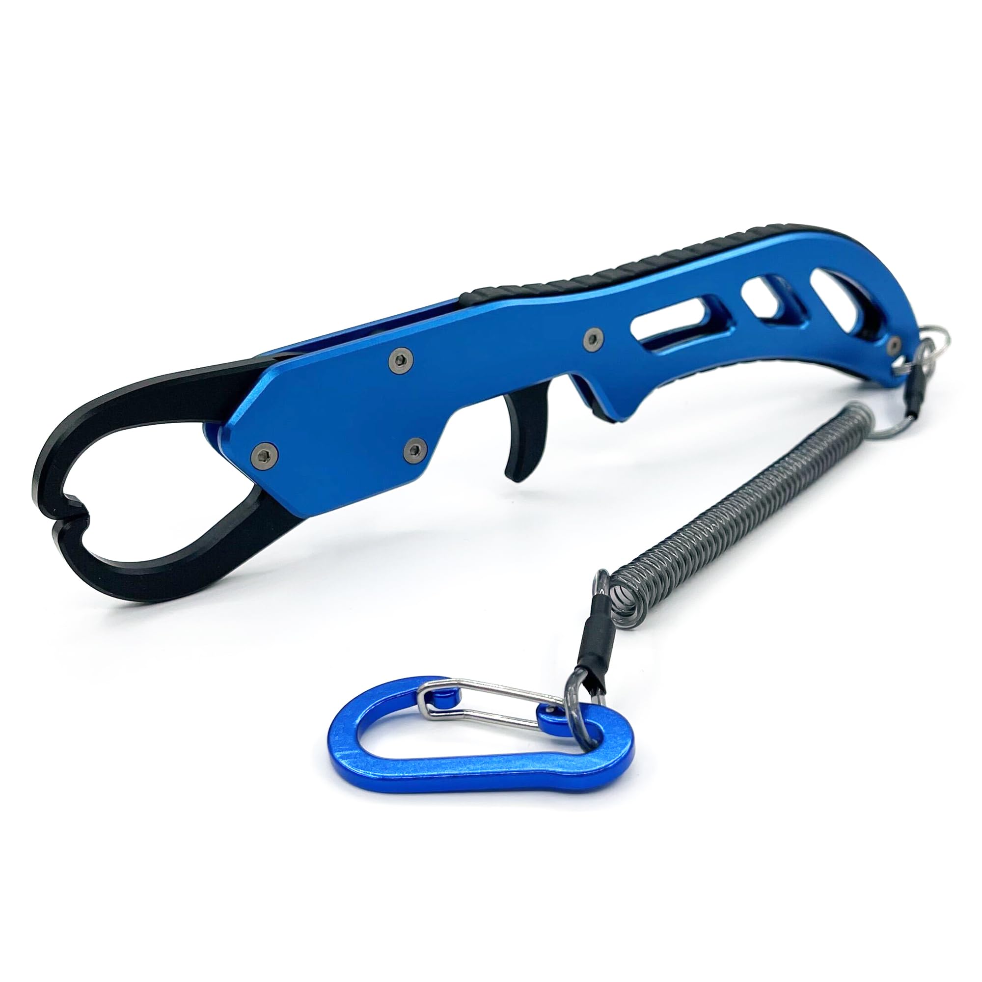 

TOTOMOKA Fish Fish Ultra Lightweight Aluminum with Rope Grip, Catcher, (Blue) синий