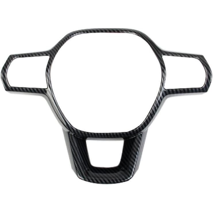 Carbon Fiber Style Steering Wheel Cover Molding Trims for Acura Integra for Honda Civic 2022-2025 for Accord HRV CRV 2023-2025