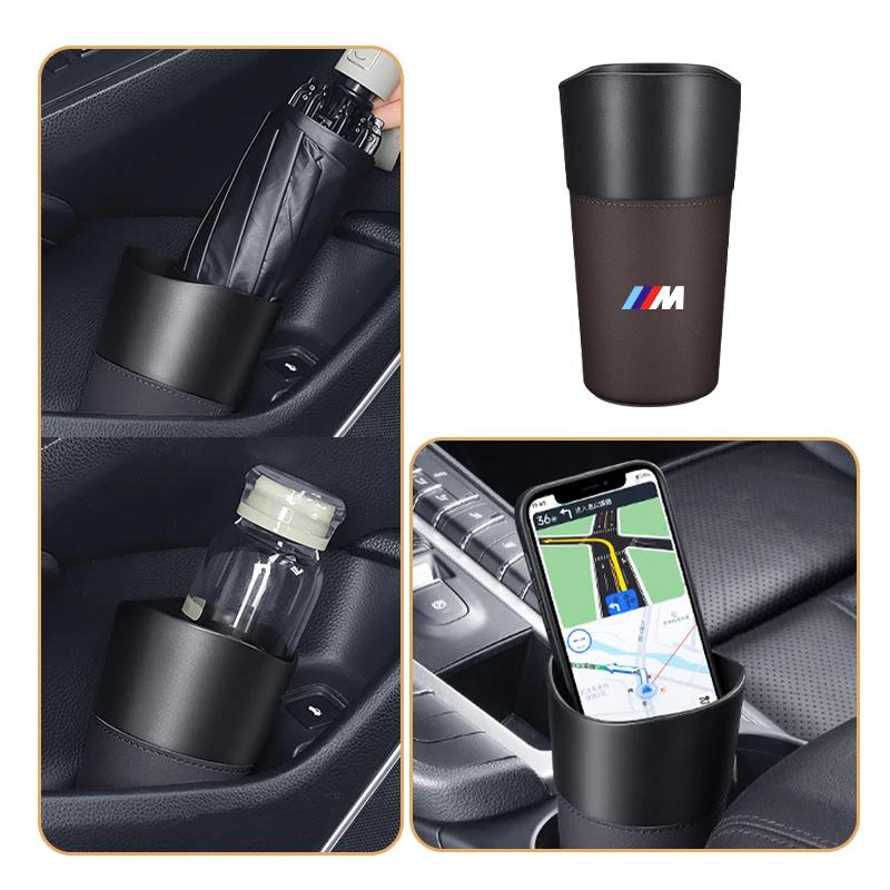 BAAS1 2025 Hot Car Trash Can Center Console Waterproof Garbage Storage Bucket For BMW E46 E90 E60 F10 E39 F30 E36 F20 E87 E90 E53 F31