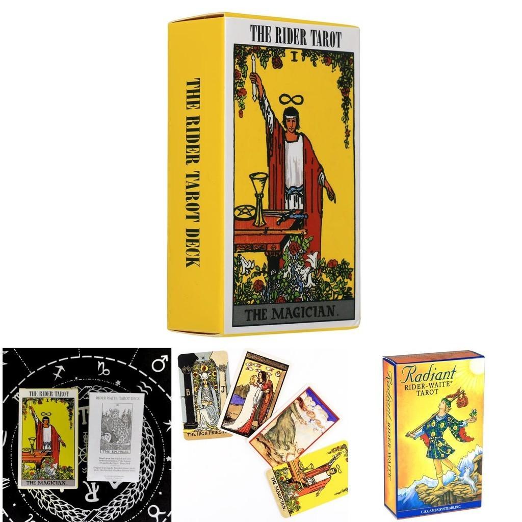 Classic Rider Waite Smith Tarot Deck With Unique Full Scene Illustrations For Insight