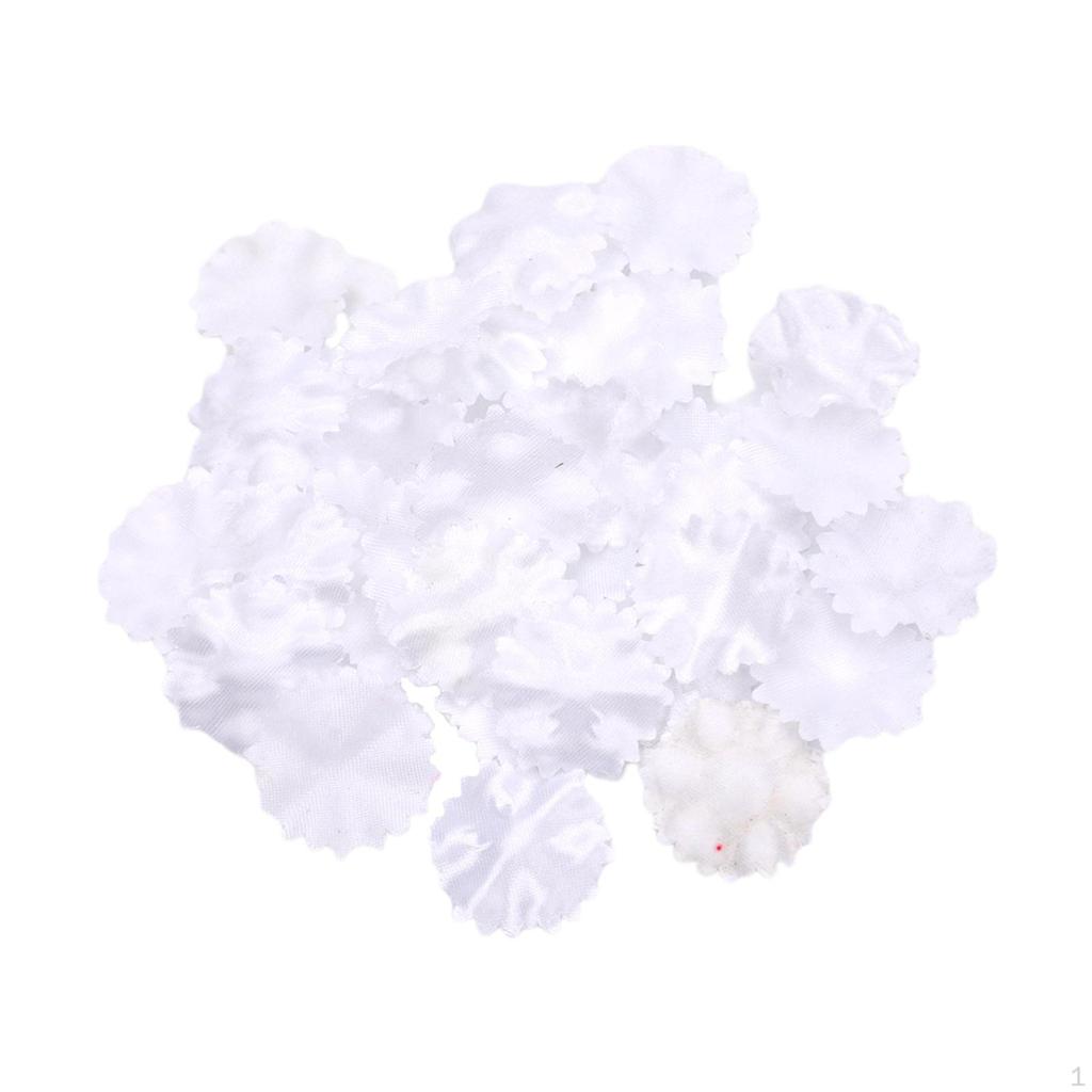 100 Pieces Artificial Flower Petals Matt Cloth Romantic for Wedding Decorations Vines