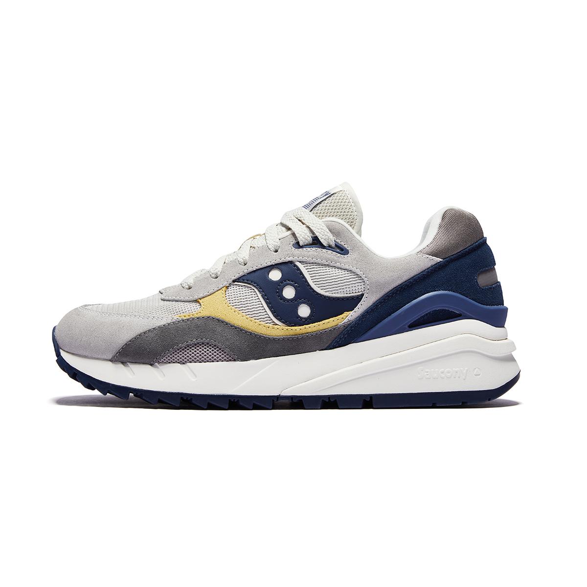 

Saucony Shadow 6000 Кроссовки унисекс с низким верхом в стиле ретро, повседневные, серые, синие S79050-12 36