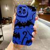With Bat Print Silicone Phone Case For Samsung Galaxy S26 A56 A55 A54 A53 A36 A35 A34 5G S25 S24 S23 S22 Ultra Plus S21 FE Cover