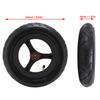 10 Inch Scooter Rear Wheel Rubber Electric Scooter Auxiliary Wheel Rear Tire for Replacement Scooter Rear Auxiliary Wheel