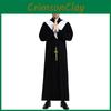Elegant Western Themed Men's Priest Costume For Halloween And Stage Events In 2023