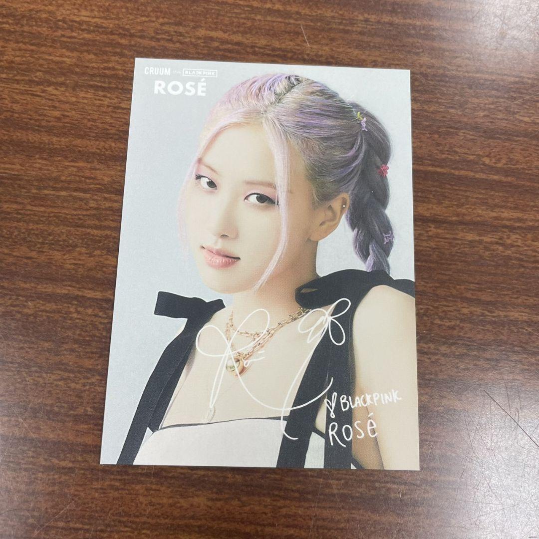 

[USED] Blackpink trading card official Rosé Japan exclusive