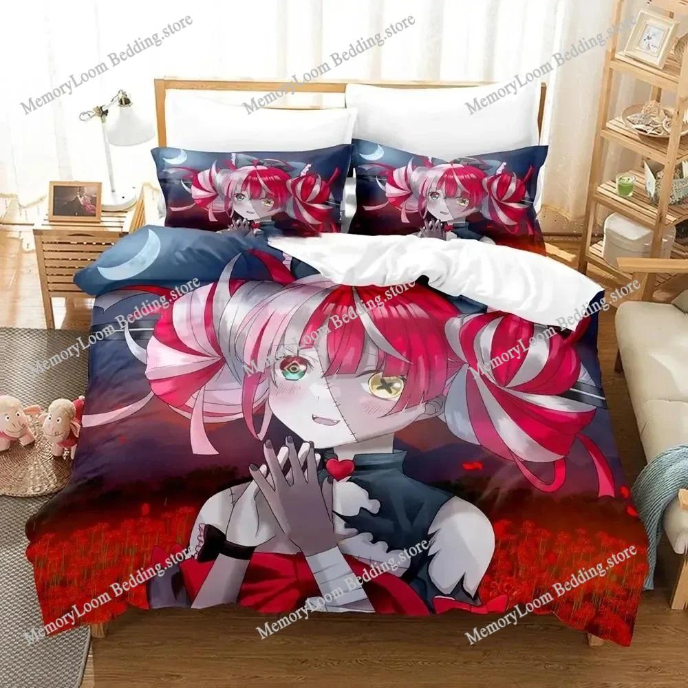 Anime Series Popular Kureiji Ollie KUREIJI OLLIE Bedding Set Full/Queen Size Duvet Cover Pillowcase Kids Bedroom Decor Soft Set