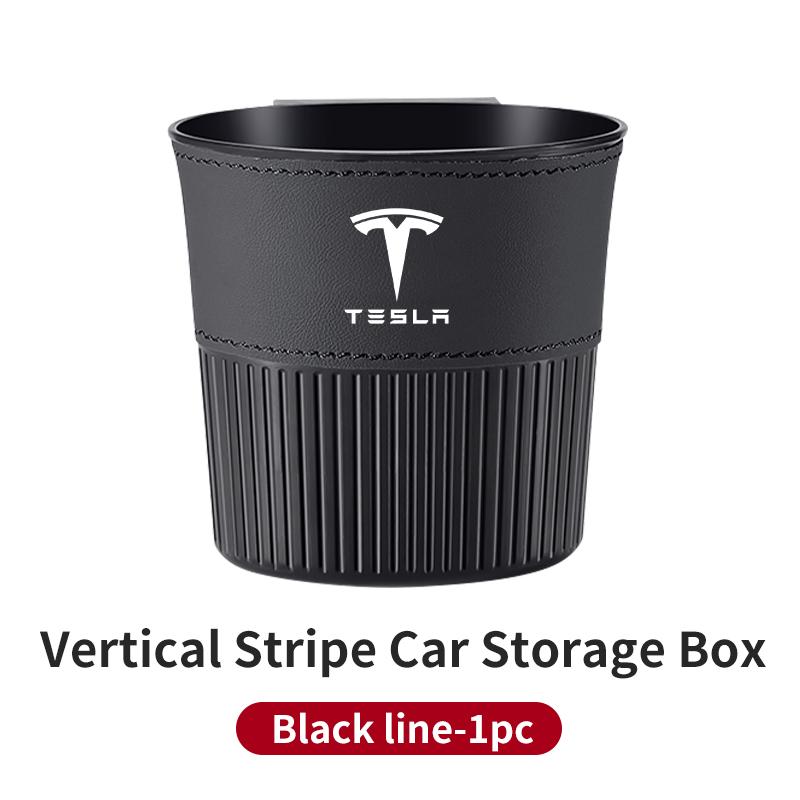 

Car Valve Cup Holder Drink Rack Storage Bin Auto Back Seat Organizer For Tesla Model 3 Model S Model X Model Y