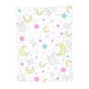 Crescent Moon And Bunny Rainbow Pattern Blankets Throw Blanket Lightweight Throw Blankets for Bedding Throws Bedspread Quilt