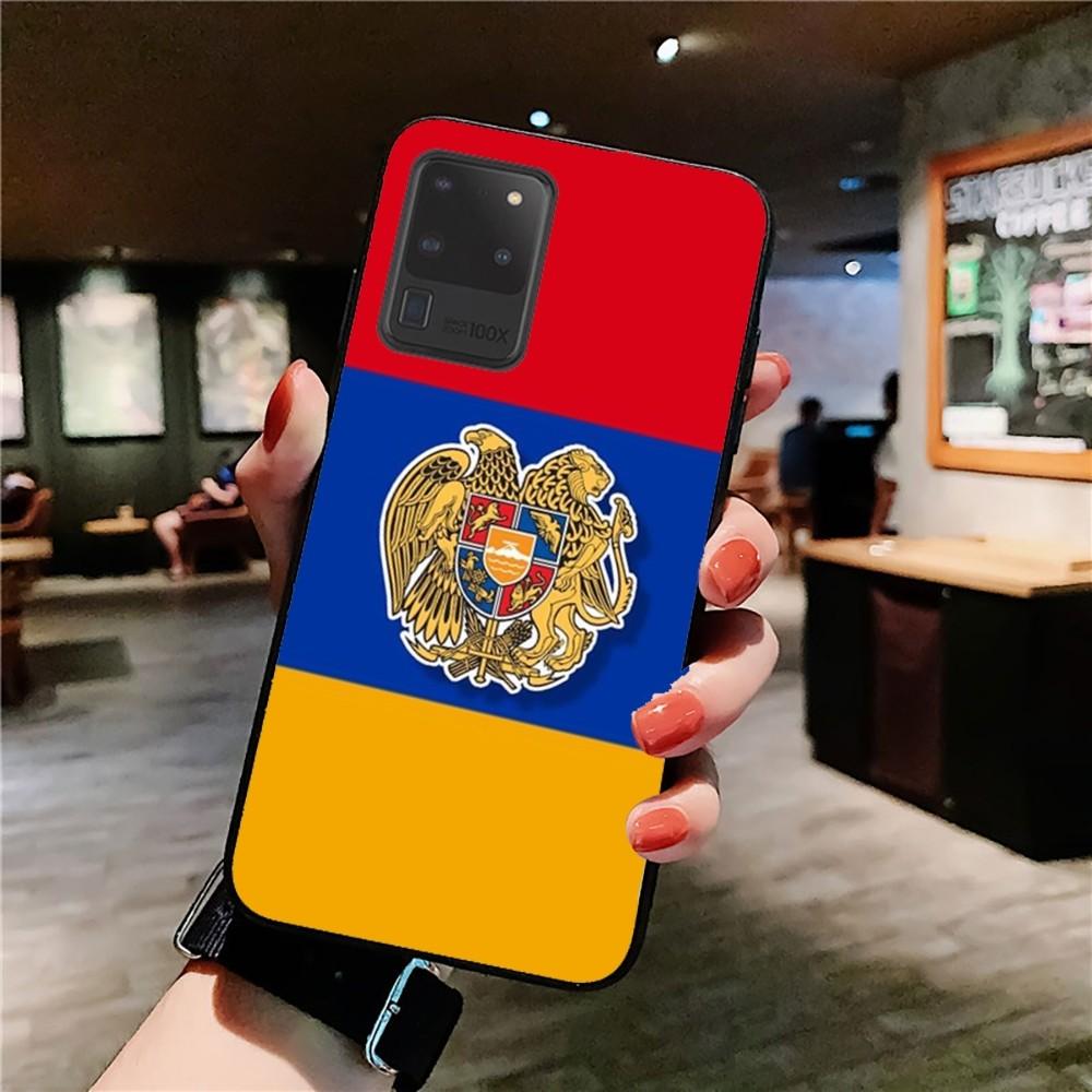 Armenia Armenians Flag Phone Case For Samsung S 9 10 20 21 22 23 30 23plus lite Ultra FE S10lite Fundas