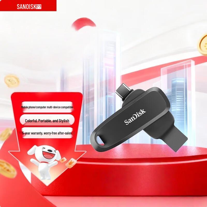 SanDisk Dual Drive Go USB-C Flash Drive