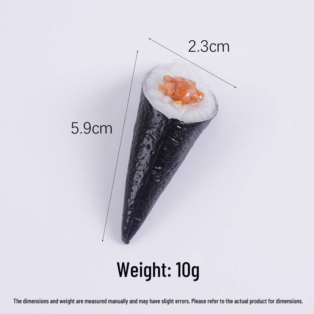 Onigiri Nori Rice Square Sushi Keychain Toy Pendant