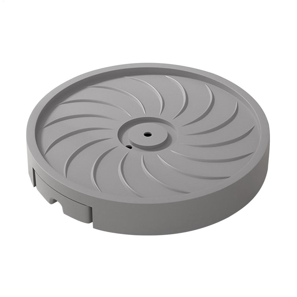 Blumen Pflanztopf Untersetzer mit Rädern Schwerer Pflanzkübel Blumentopf Beweger Rollwagen Platte Ständer Halter Metall Blumentopf Beweger Gartengerät