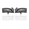 Fits For Subaru WRX STI Corsstrek Forester Impreza Legacy Outback Smoked Dynamic Led Side Mirror Blinker Lights White Position