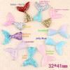 Mermaid Tail Resin Accessories Kit: Phone Case, Keychain, Earrings & DIY Pendant Materials