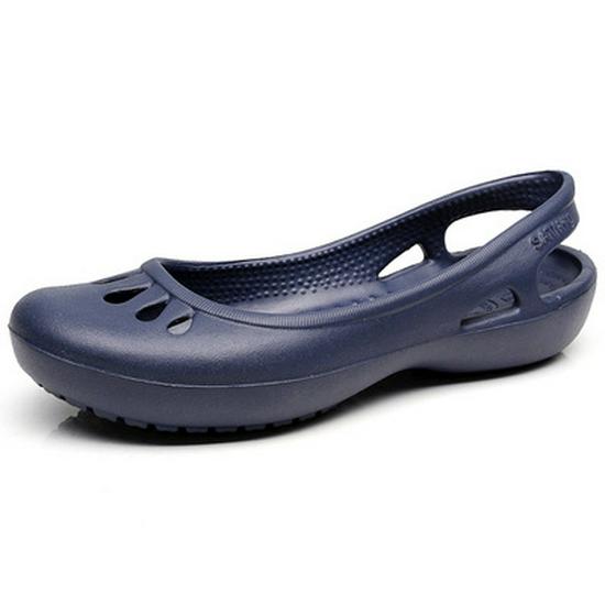Damen Leichte Rutschfeste Clog-Sandalen mit Geschlossener Zehe - Übergröße Jelly Strandschuhe für Krankenschwestern