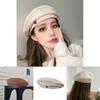 Stylish Women's Beret Hat For Fall And Winter Cozy British Wool Felt Cap