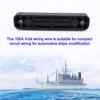 Bus Bar 4 Point Power 4x5mm Buses Bars Distribution Metal Cable Repairing Maintain for Trucks RVs Boats Coaches Car Marine