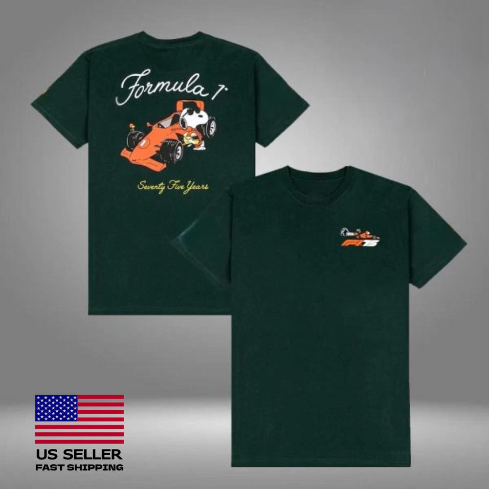 

F1 x Snoopy Merch Peanuts Joe Cool Unisex Fastship Unisex T-Shirt XL