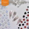 Tomoni Modern Minimalist Hot Stamping Nail Stickers - High-End Four-Leaf Clover Mixed Styles