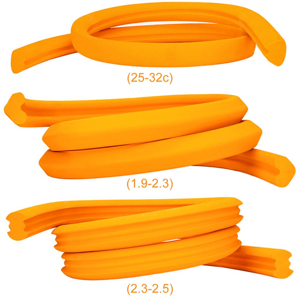 Bike Tire Protector Bicycle Tubeless Tire Inserts Pad Bicycle Puncture Protection Insert For 25-32c Road Bike 1.9-2.5cm MTB Bike