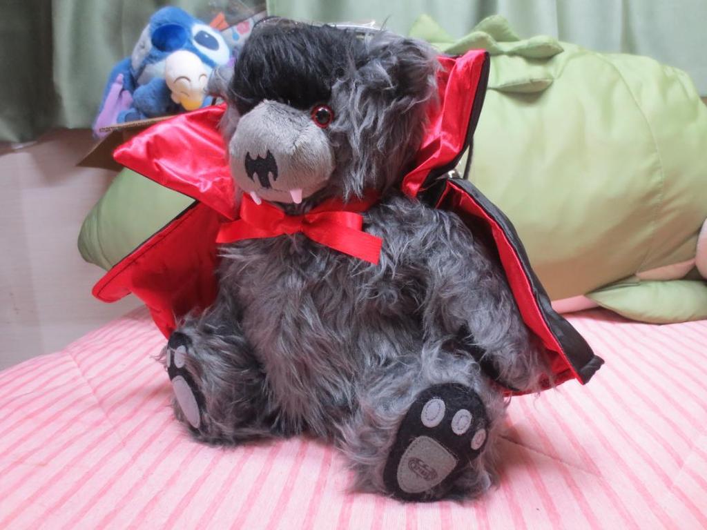 [USED] Limited Edition SPIRAL Vampire Teddy Bear Plush Toy, Authentic
