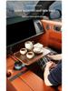 L6F: Versatile Solid Wood Table for Luxeed Cars, Perfect for Tea Brewing and Office Use