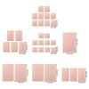 10pcs 1.5mm Single Sided brass  Laminate Sheets Clads Board Accessories for DIY Electronics & Circuit Board Creation