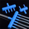 10Pcs Plastic Aquarium Air Splitter 4/5/8mm Oxygen Gas Diverter  for Fish Tank Air Pump Oxygenation