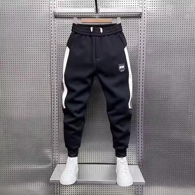 Herren Jogginghosen Herbst Winter Kordelzug Freizeithose Trainingshose Workout Laufen Fitnessstudio Fitness Sporthose Streetwear