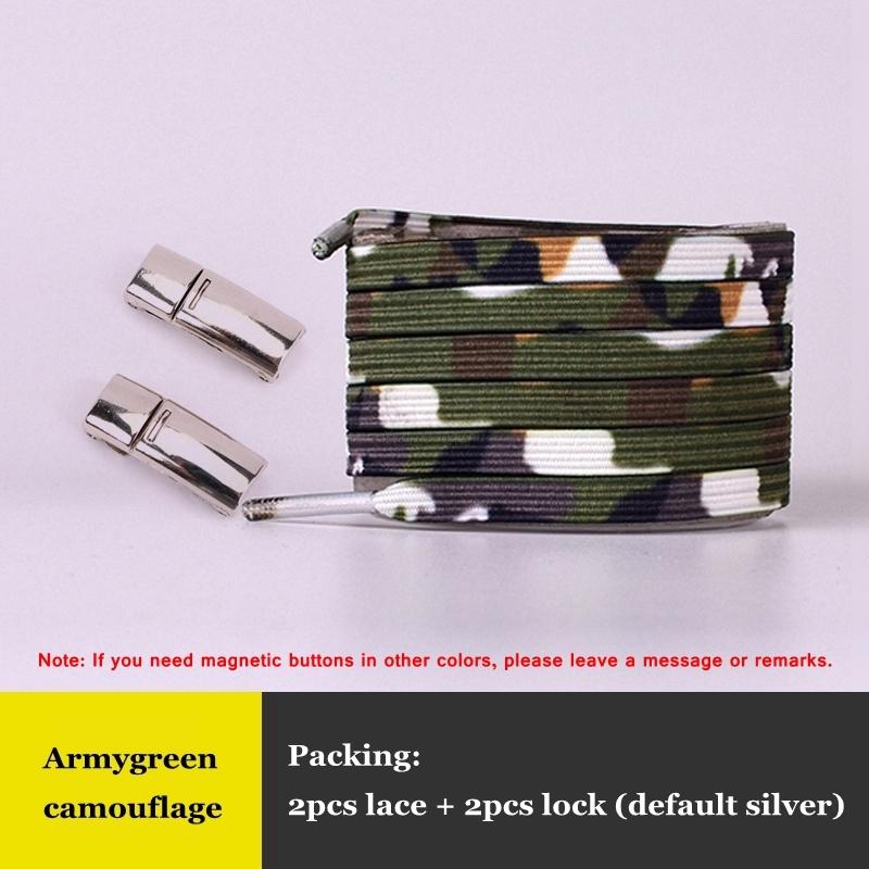 New Elastic Magnetic Shoelaces Sneakers Shoelace Kids Adult No Tie Shoe Laces Rainbow Lock Lazy Laces One Size Fits All Shoes